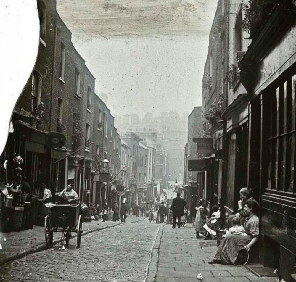 старые улицы лондона